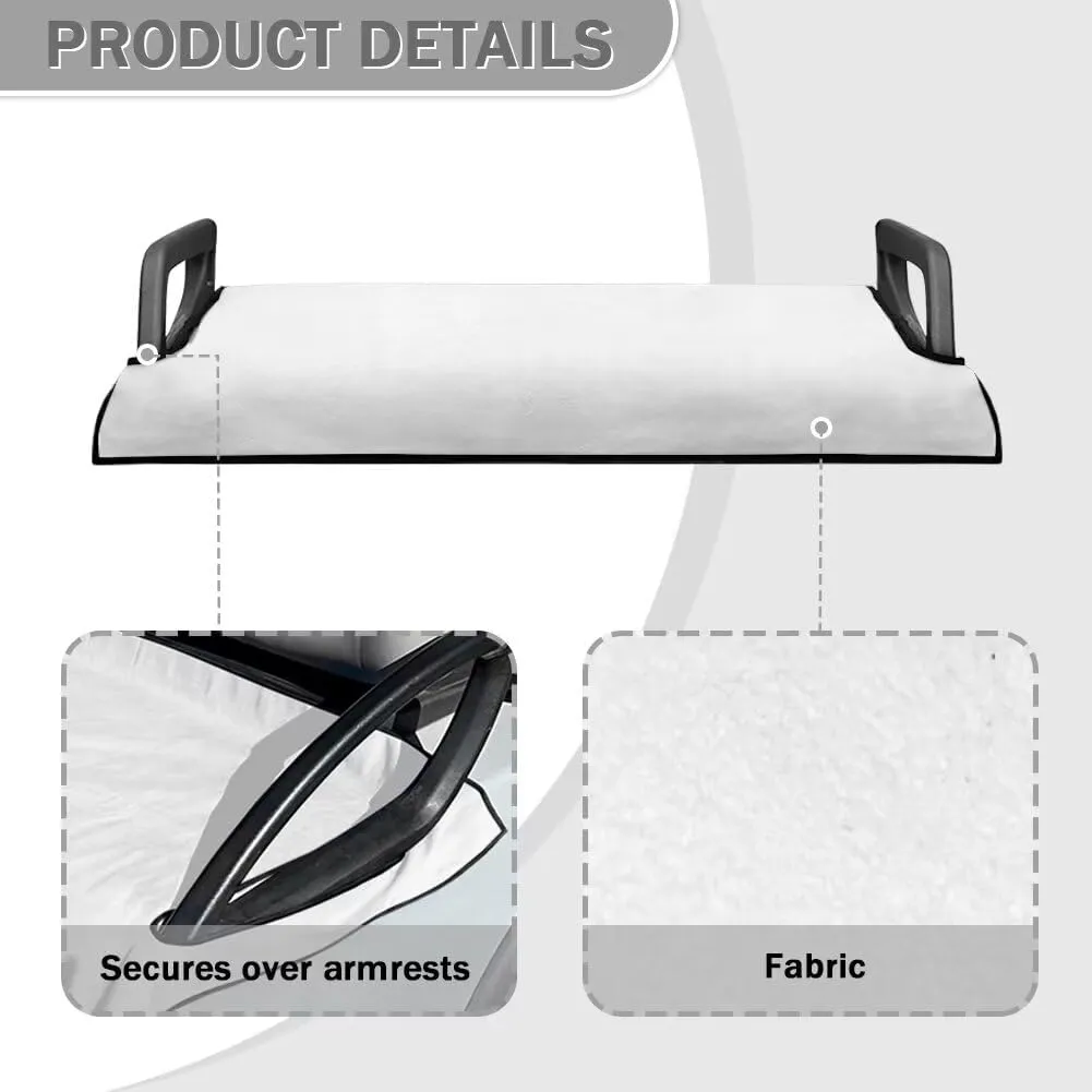 Mumeson Golf Cart Seat Covers Classic Golf Cart Essentials Lightweight Golf Blanket Breathable Golf Cart Cover