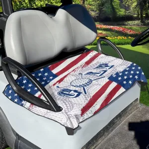 Mumeson Golf Cart Seat Covers Classic Golf Cart Essentials Lightweight Golf Blanket Breathable Golf Cart Cover