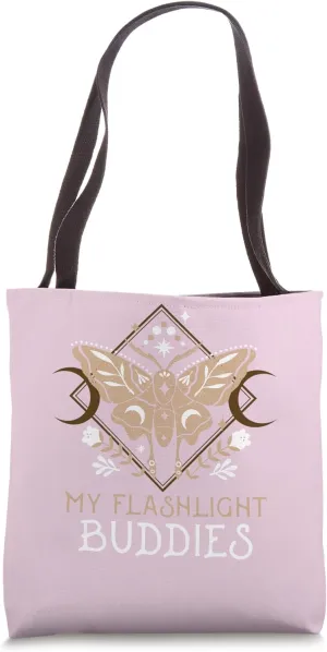 My Flashlight Buddies Insects Moth Watching Tote Bag