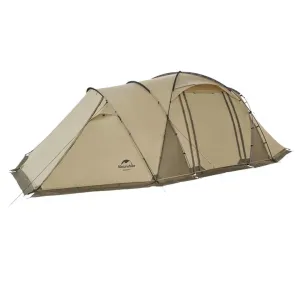 Naturehike  UPF50  Aries Beta Tunnel Tent For 4-6 Man - Khaki