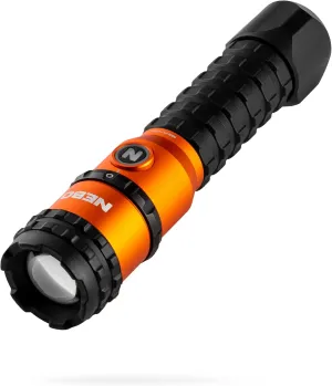 NEBO Master Series FL3000 Flashlight | 3000 Lumens, 5 Light Modes, Rechargeable Waterproof LED Flashlight, Powerful Magnetic Base, Perfect for Camping & Hunting, Includes Charging Cable