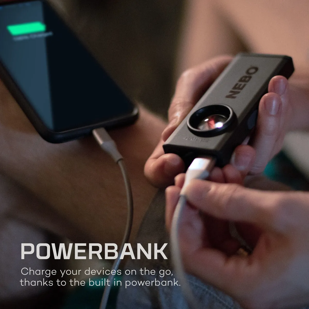 Nebo Slim  Pocket Light Power Bank