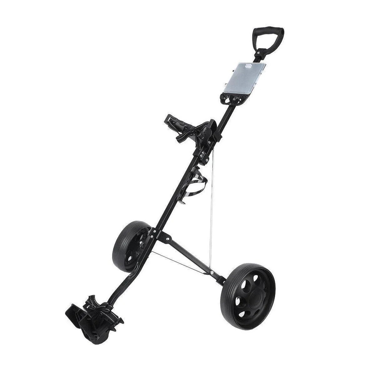 New Foldable Aluminum Golf Push Pull Trolley Cart Lightweight Buggy for Easy Transport