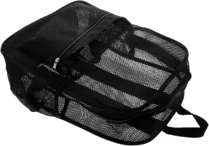 NOLITOY Multipurpose Mesh Backpack Breathable Cushion Design for Travel Camping and Organization