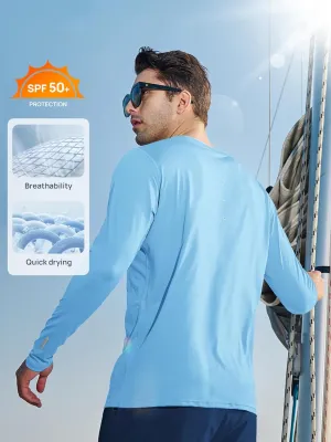 NORTHYARD Men's Sun Protection Shirts Long Sleeve Swim Fishing UPF 50  Shirt UV Hiking Lightweight Rash Guard Athletic