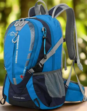 NOXTO 25L Hydration Daypack - Compact Hiking Backpack with 2L Water Bladder and Rain Cover for Travel, Cycling, and Camping