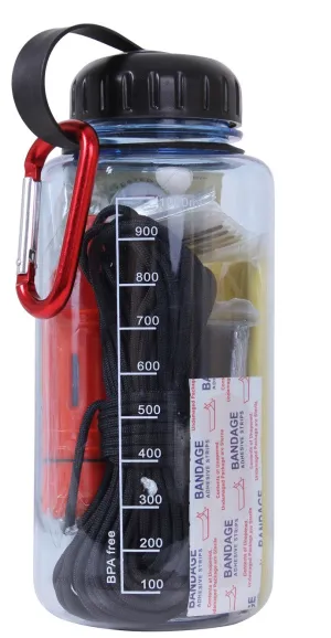NS WATER BOTTLE SURVIVAL KIT