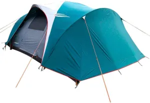 NTK Larami GT 10 Person Tent for Camping, 10'x18' Big Camping Tent with 3 Rooms, 100% 2500 mm Waterproof Dome & Breathable Mesh, Warm & Cold Weather Family Tent