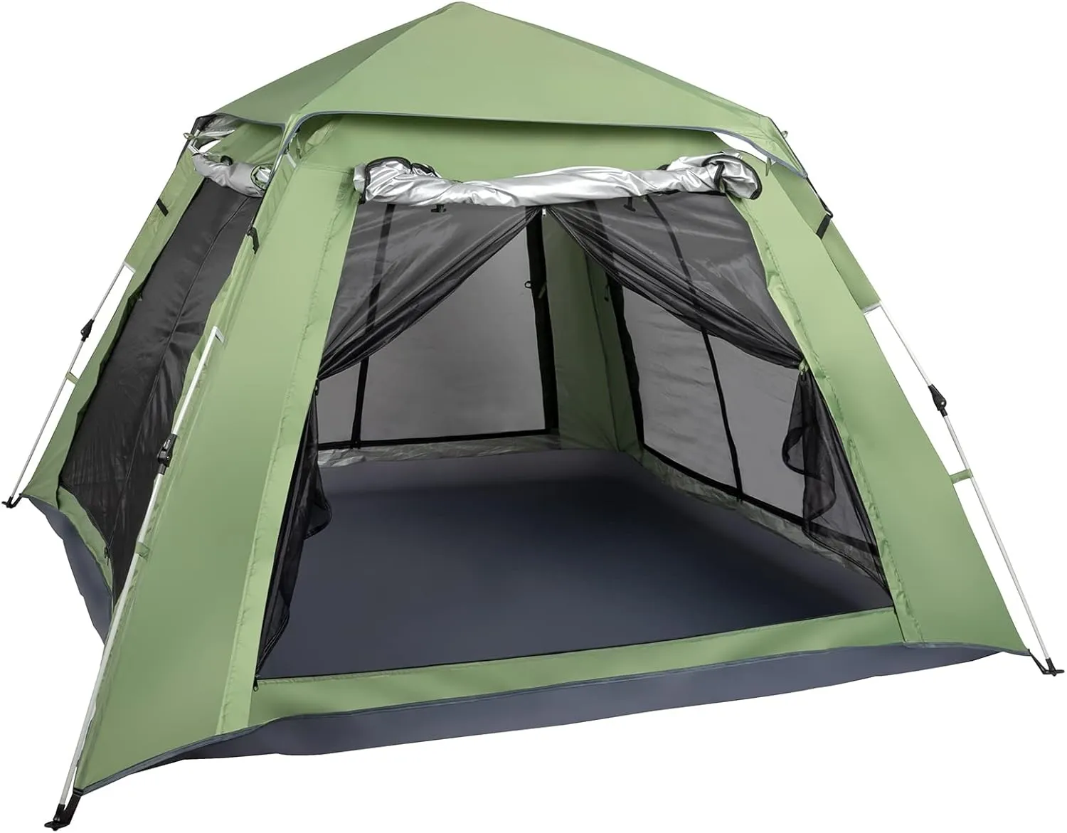 Ochine 4 Person Pop Up Dome Tent, Waterproof, Automatic Setup, Instant Family Tents, Camping & Hiking, Traveling