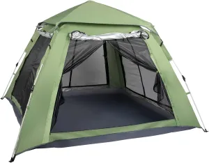 Ochine 4 Person Pop Up Dome Tent, Waterproof, Automatic Setup, Instant Family Tents, Camping & Hiking, Traveling