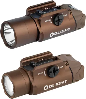 OLIGHT PL Turbo 800-Lumen 515 Meters Long-Range Tactical Flashlight Bundles PL-3R Valkyrie Rechargeable Weaponlight