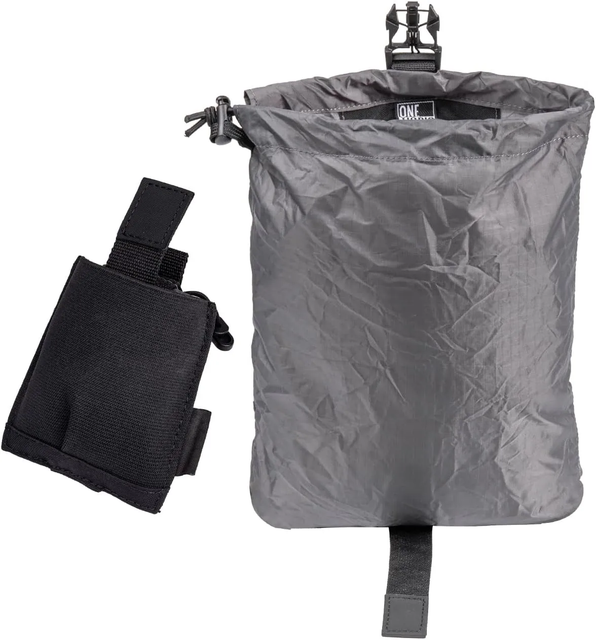 OneTirgis Dump Pouch - Tactical Belt Mounted MOLLE Dump Pouch, Roll Up Foldable Magazine Mag Pouch, Quick-Release Utility Waist Bag