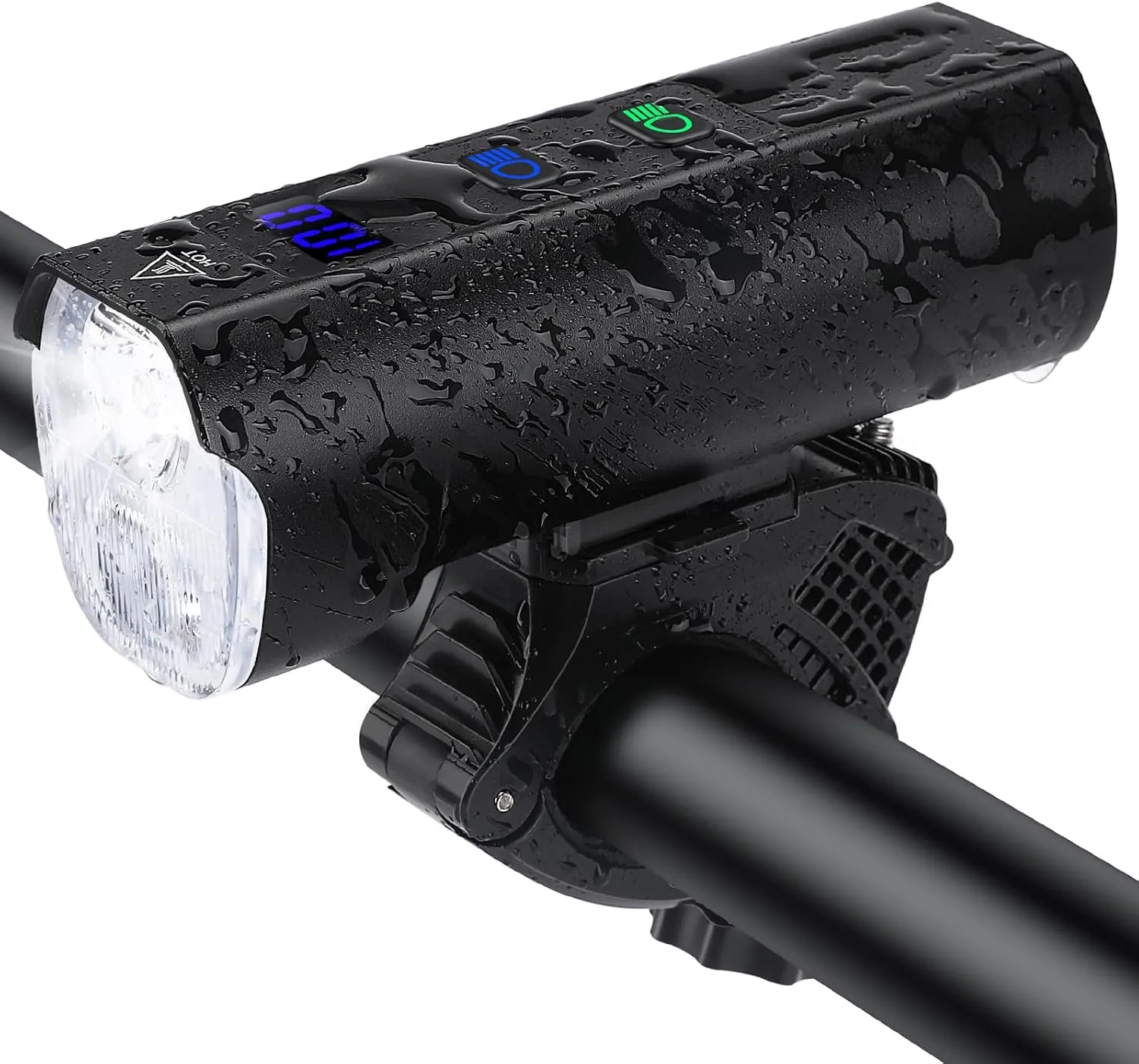 ONVIAN Bike Lights for Night Riding, 1200 Lumen Ebike Headlight, IPX5 Waterproof Aluminum Alloy Bicycle Light -13 Modes, 5000mAh Rechargeable Battery Bicycle Front Light for Commuter Cyclists