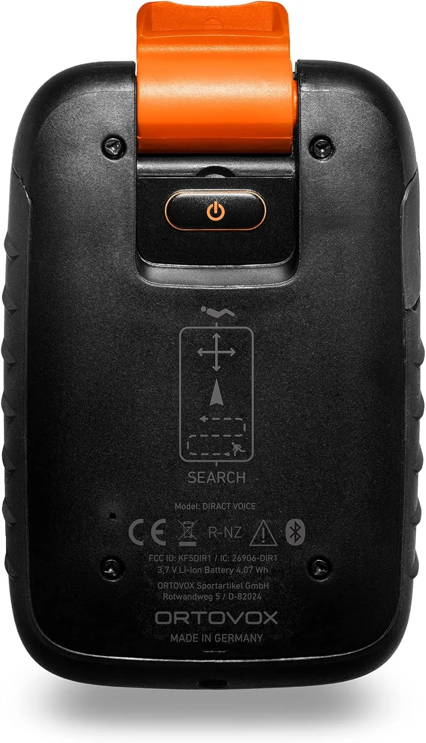 Ortovox Diract Voice Avalanche Transceiver for Emergency Search & Rescue