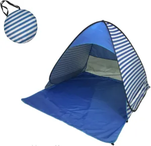 Outdoor Automatic Quick Open Camping Tent Outdoor Quick Setup Tent with Carring Bag Enduring 2-3 Persons Beach Tent