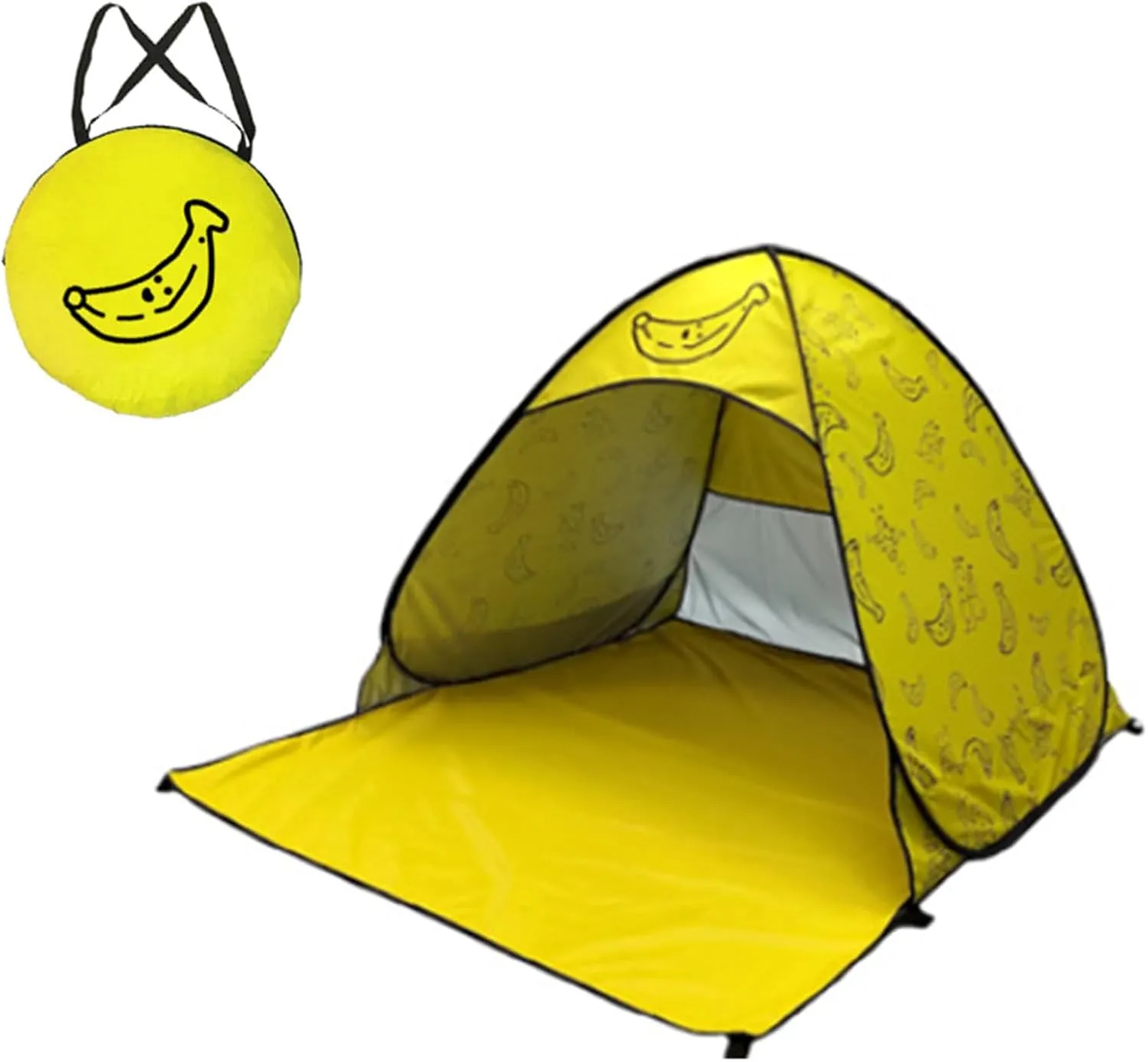 Outdoor Automatic Quick Open Camping Tent Outdoor Quick Setup Tent with Carring Bag Enduring 2-3 Persons Beach Tent