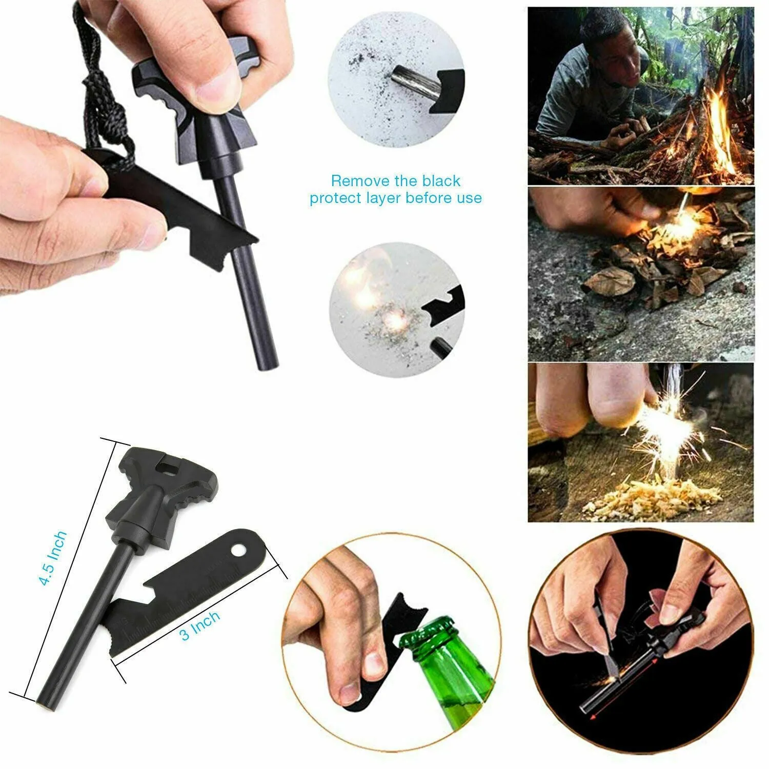 Outdoor Camping in Kit Highly rated Safety 14 Emergency 1 And Best-seller Gear Survival