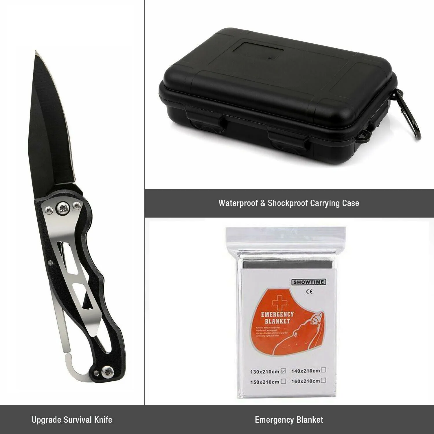 Outdoor Camping in Kit Highly rated Safety 14 Emergency 1 And Best-seller Gear Survival