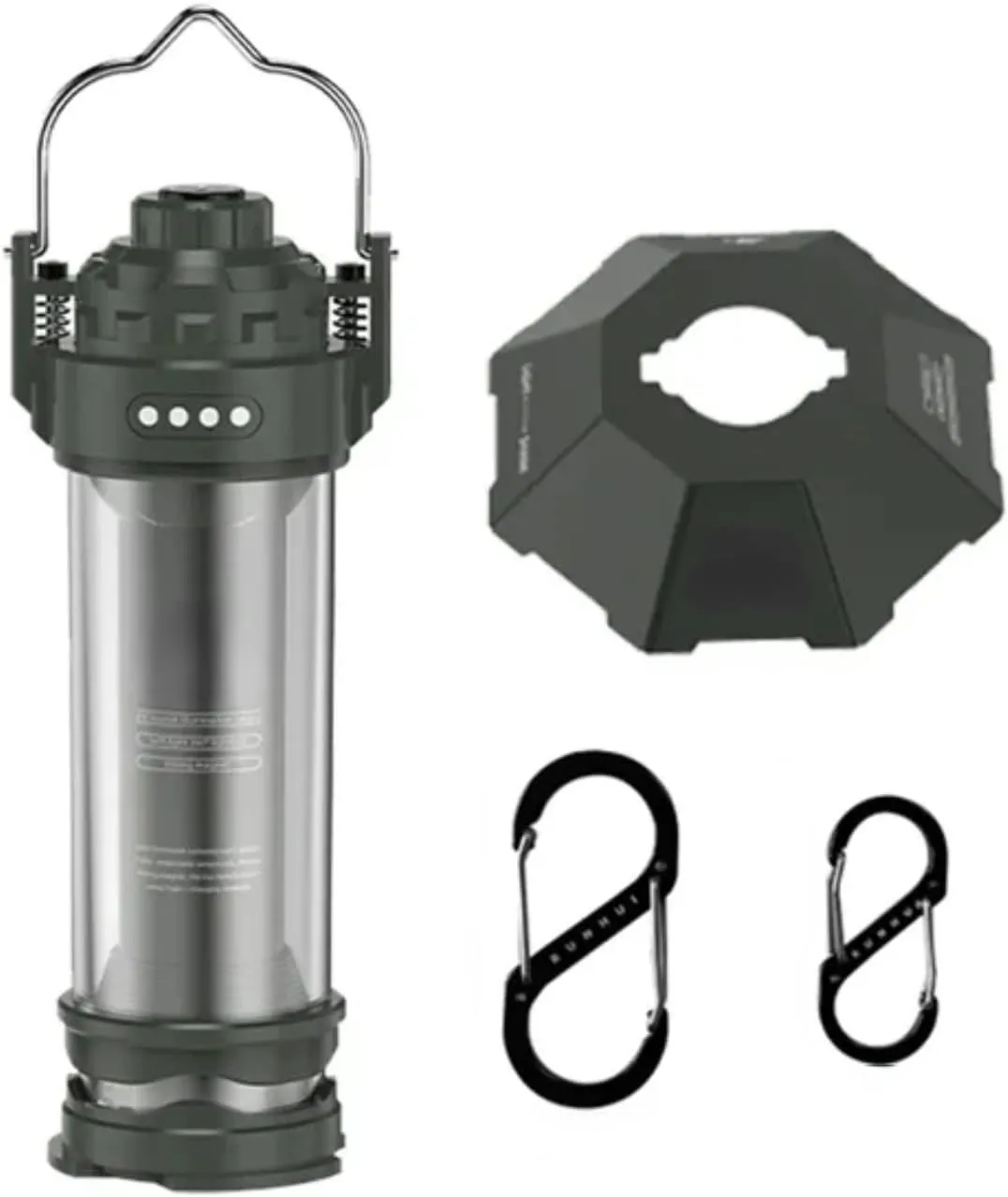Outdoor Camping Light with Tripod 5 Modes USB Charging Emergency Portable Tent Warm Lamp Portable Camping Lantern