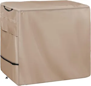Outdoor Dining Cart Cover - Heavy Duty Waterproof Cover for Royal Gourmet Cart Flattop Worktable PC3401S & PC3401B, Compatible with 40 inch Outdoor Utility Cart,Khaki