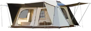 Outdoor Double Layer Portable Camping Rainproof Tent