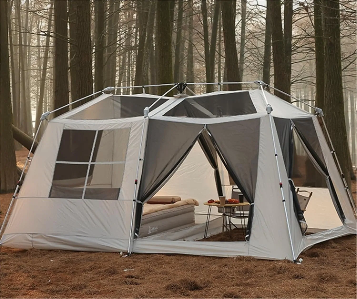 Outdoor Double Layer Portable Camping Rainproof Tent