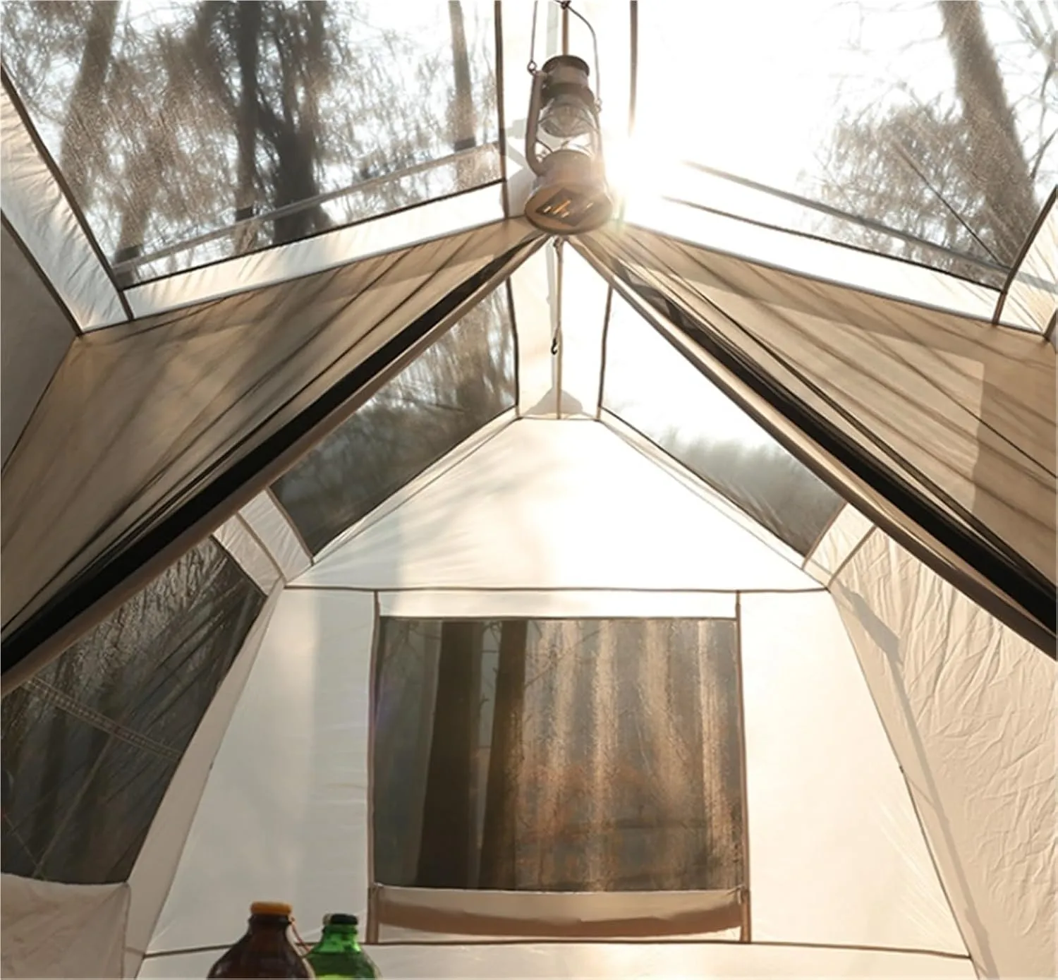 Outdoor Double Layer Portable Camping Rainproof Tent