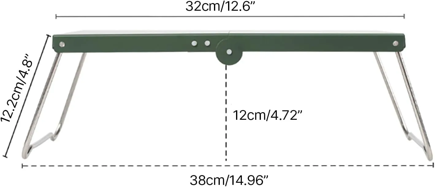 Outdoor Folding Tables Portable Lightweight Desk Camp Tables Compact Camping Desk Utility Folding Tables