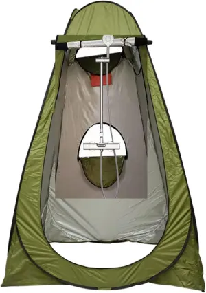 Outdoor Mobile Popping Shower Tent Easy Setup Beach Camping Hiking Portable Changing Dressing Room Mobile Toilet Instant Privacy Tent Sun Shelter