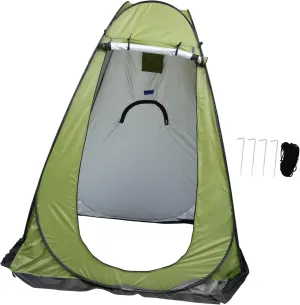 Outdoor Portable Shower Room Privacy Tent for Camping Fishing and Outdoor Activities Instant Setup with Windows Spacious for People
