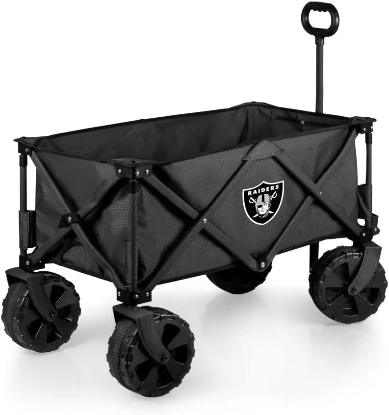 PICNIC TIME NFL Adventure Wagon Elite All-Terrain Portable Utility Wagon