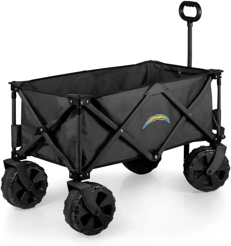PICNIC TIME NFL Adventure Wagon Elite All-Terrain Portable Utility Wagon