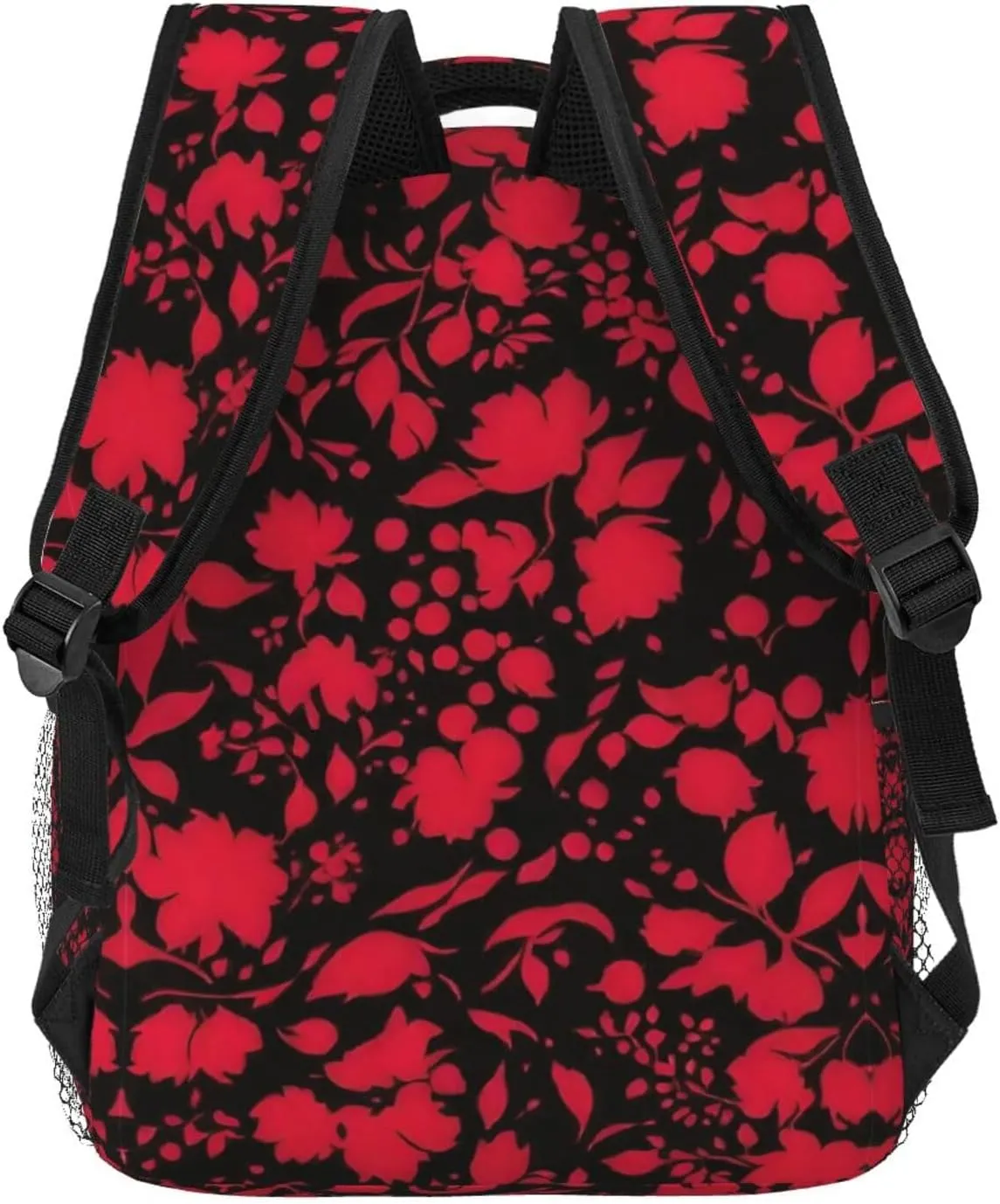 Polyester Daypack Backpack for Trekking Picnic Walking Cycling - Large Capacity Anti-Theft Multipurpose Shoulder Bag, Classic Horror Blood Splatter Black Art Casual Daypack