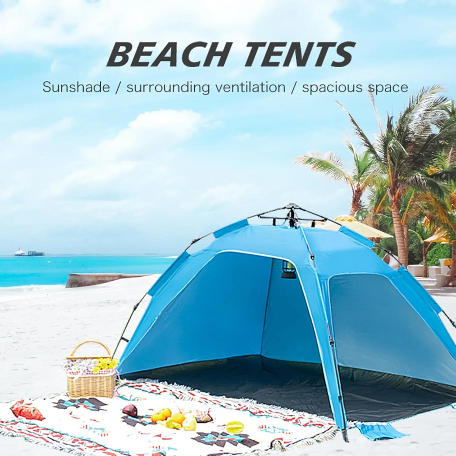 Pop Up Camping Tent, 1 Person Lightweight Dome Tent with Rainfly, Waterproof, Quick 10 Minute Setup