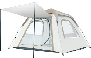 Pop Up Camping Tent, 1 Person Lightweight Dome Tent with Rainfly, Waterproof, Quick 10 Minute Setup