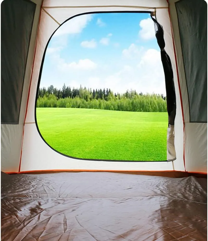 Pop Up Tent 3-8 People Beach Tent Solar Shelter Outdoor Camping Family Tent Instant Tent Easy Setup for Outdoor Hiking Fishing