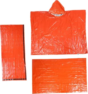 POPETPOP Survival Sleeping Bag Lightweight Tent Raincoat Insulated Emergency Blanket