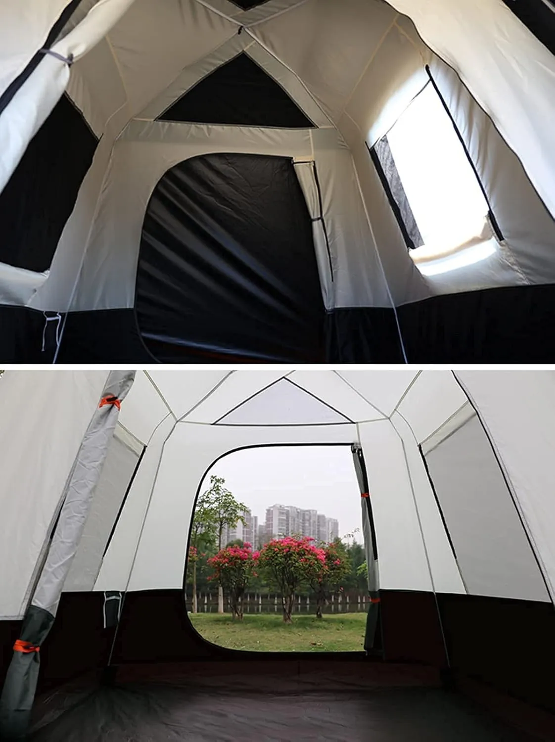 Portable Campitents Shelter Portable Waterproof Hold 2-3 Persons Instant Setup Pop up Tent with Top Rainfly Doors Mesh Protection Carry Bagfor Campihikimountaineering (Blue a)