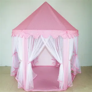 Portable Children Kids Play Tents Outdoor Garden Folding Toy Tent Pop Up Kids Girl Princess Castle Outdoor House Kids Tent