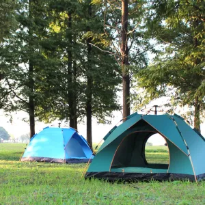Portable Instant Camping Tent for 1 to 2 People Green