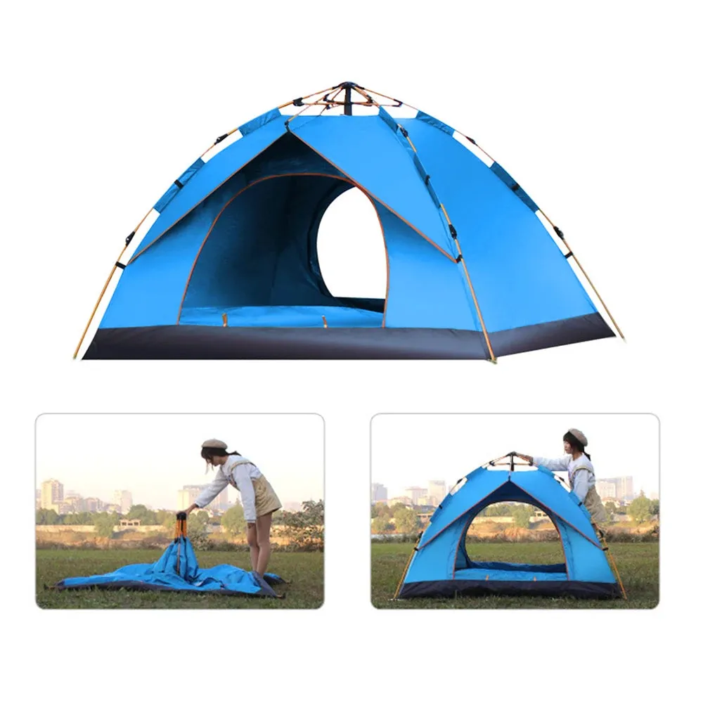 Portable Instant Camping Tent for 1 to 2 People Green