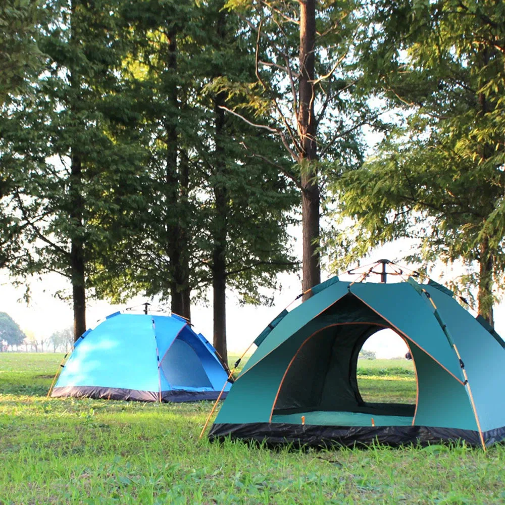 Portable Instant Camping Tent for 1 to 2 People Green