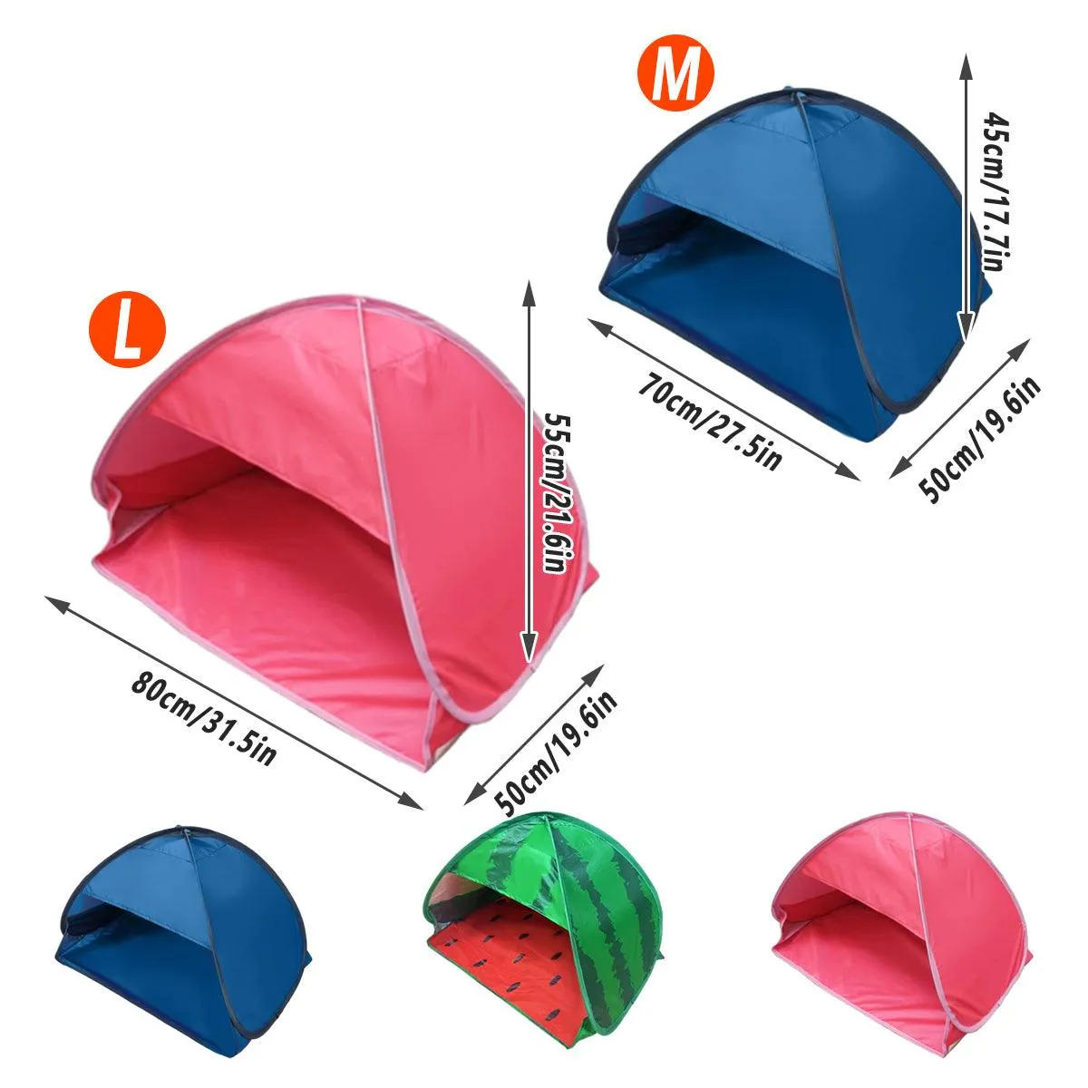 Portable Lazy Tent Outdoor Sun Shade Shelter Beach Camping Canopy UV Protection