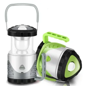 Portable LED Outdoor Camping Lamp 3 Colors Tent Camping Lantern Light Hiking Flashlight Torch USB Rechargeable 18650 Battery