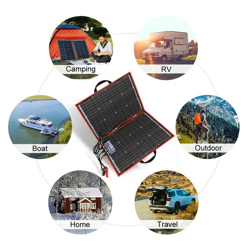 Portable Outdoor Solar Panel Cell Kit