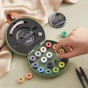 Portable Sewing Kit - Travel Essentials for Quick Repairs