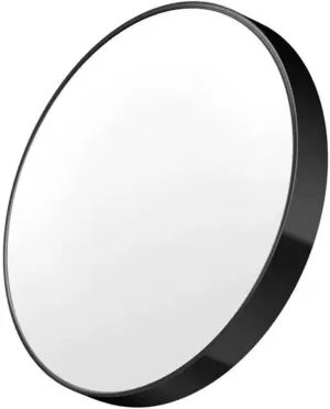Portable Small Mirror with 10x magnified Makeup Mirror(10x Mirror White)