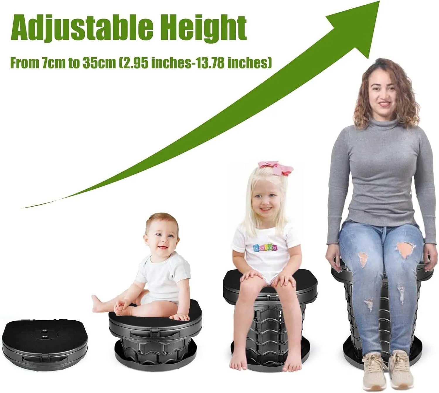 Portable Toilet Kit, Portable Camping Toilet with Pop-Up Privacy Tent with 12 Toilet Bags, Tents Washable Outdoor Showers Changing Rooms