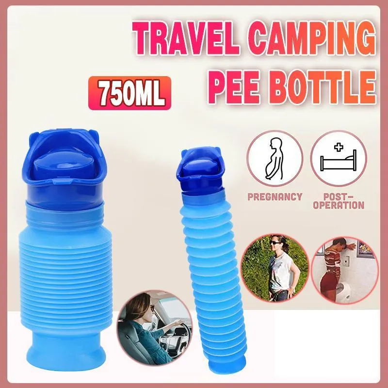 Portable Urinal Emergency Kit 1PC Blue PP