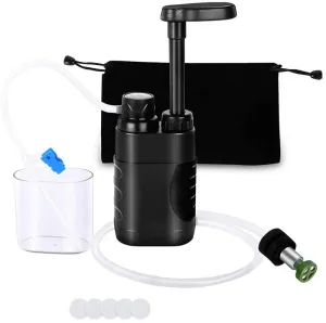 Portable Water Filter Water Bottle Direct Drinking Portable Water Filter Outdoor Water Filter for Camping Hiking Emergency /2614